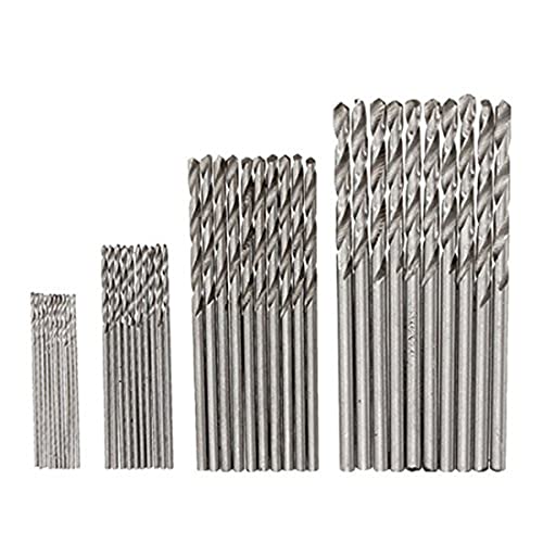 EsportsMJJ 40Pcs 0.5/0.8/1.5/2 mm HSS Micro Twist Drill Bits Straight Shank PCB Drill von EsportsMJJ