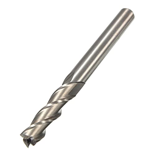 EsportsMJJ 6 mm X 6 mm 3 Flöte HSS Aluminium Fräser Extended CNC Bit von EsportsMJJ