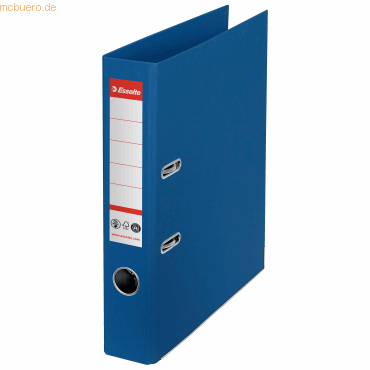 10 x Esselte Ordner No.1 klimaneutral Papier A4 50mm blau von Esselte