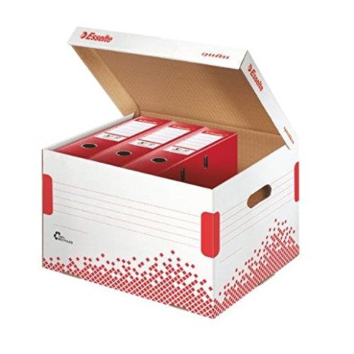 Esselte 15 Stück Multibox Speedbox Automatische L334 x p392 x H301 mm für 5 Rückenbreite von Esselte