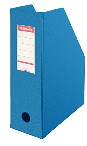 Esselte 56075 Stehsammler VIVIDA, DIN A4, Pappe, blau, (B) 100 mm von Esselte