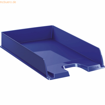 10 x Esselte Briefablage Europost A4 Polystyrol blau von Esselte