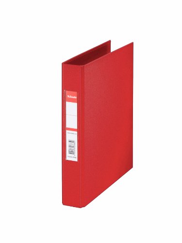 Esselte Ringbuch VIVIDA (A5, PP, 2 Ringe, 25 mm) rot von Esselte