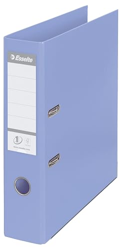 Esselte Solea Power Aktenordner A4 75 mm Rückenetikett, Lavendel blau von Esselte