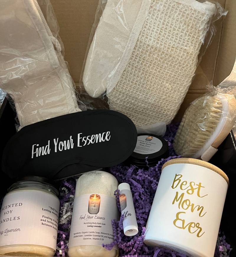 Find You Essence - Alabaster Self Care Box von Essence4You