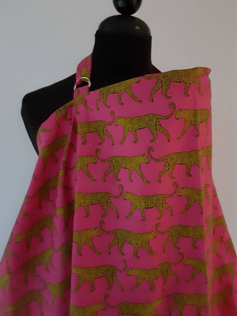 still-Abdeckung, Hot Pink Jaguar Einzug Vertuschen, Nursing Cover Up von Essiedesigns