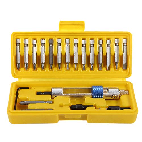 20-teiliges Set für Halbzeit-Bohrer, Multi-Schraubendreher-Sets, mit verschiedenen Arten von Bits 20-teiliges Set für Halbzeit-Bohrer, Multi-Schraubendreher-Sets, mit verschiedenen Arten von Bits von Estink