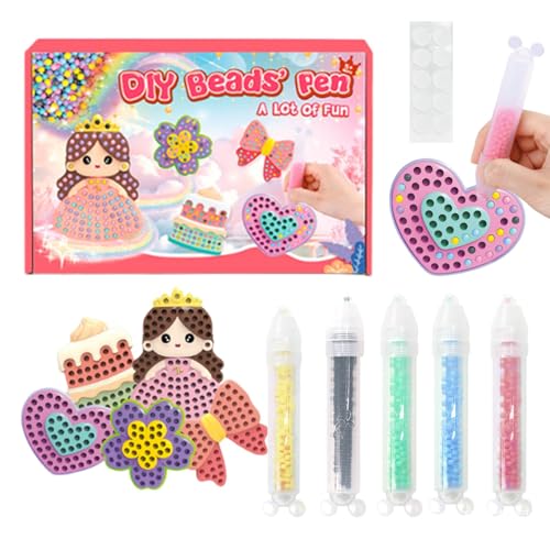 Eteslot diamonds painting Kits For Beginners, Kids, diys Handmade Bead diamonds painting, 5D diys Diamond Art Stickers Kits For Kids, Creative Cartoon Princess Diamond Sticker (5 Patterns) von Eteslot