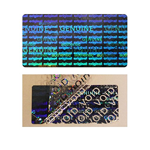 Hologramm VOID Sicherheitsetiketten auf Rolle - 30 x 15 mm - 1000 Stück von Etikettenshop Thon