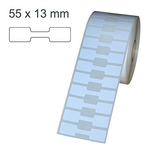 Schmuck- und Juwelieretiketten auf Rolle - 55 x 13 mm - 2.500 Stück von Etikettenshop Thon