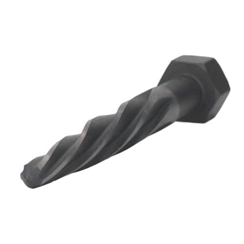 HSS Spiralflöte Hauch Shank Reamer, Spiralflöte Hex Shank Reamer Reamer, Hex Shank Ramer für Brücke und Bau, Ausrichtung von Bohrlöchern, Langlebigem Material von Eujgoov