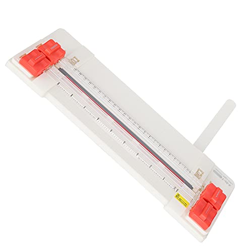 Rollender Papierschneider, 4-in-1-Papierschneider für Heimschule, Fotostudio für die Meisten Menschen (WHITE) von Eujgoov