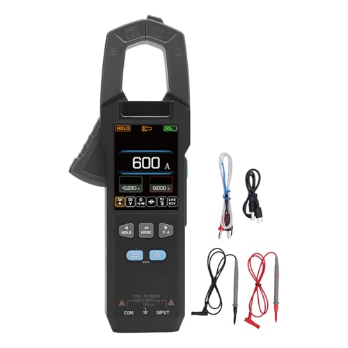 TRMS 9999 Zählt Multimeter -Klemme Elektrische Tester Merkmale Live -Draht -Identifikation Zur Sicherheit von Eujgoov