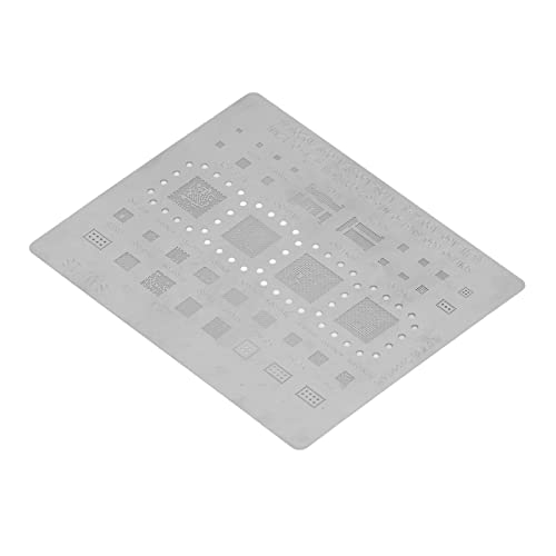 Telefon-CPU-BGA-Reballing-Schablone, Telefon-CPU-BGA-Reballing-Schablone, BGA-Reballing-Schablone, Edelstahl, 0,12 Mm Abstand, Reball-Rework-Netzschablonen, Blech-Pflanzschablone von Eujgoov