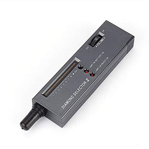 Tragbarer Schmucktester Tester, Schmucktester Tester Stone Analyzer Tester Selector LED -Indikatordetektor Tool von Eujgoov