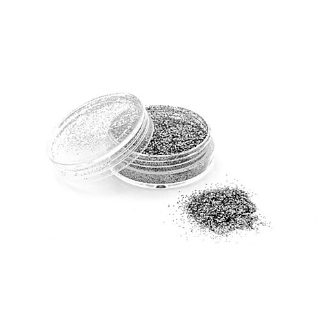 EULENSPIEGEL Bio-Glitter "Fein", silber von Eulenspiegel