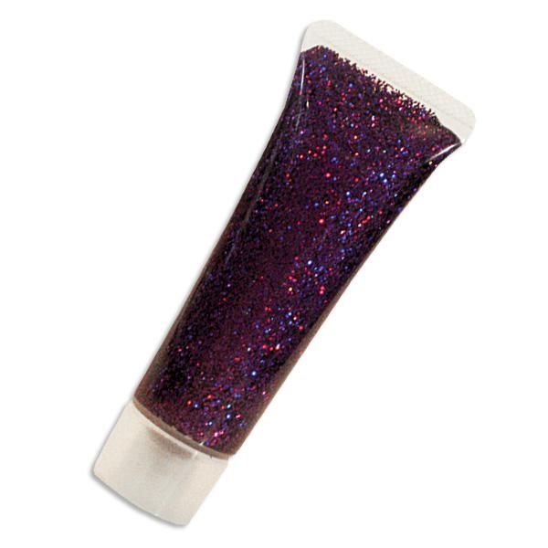 Glitzergel, Lavendel-Juwel, (holographisch), Glitzer Make Up hoch pigmentiert, feine Qualität, 18ml Tube von Eulenspiegel