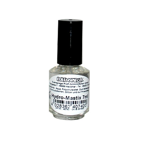 Mastix Hautkleber für Make-Up & Kinderschminken, 7 ml Pinselflasche von Eulenspiegel