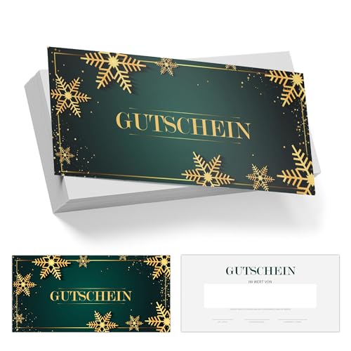 25 Blanko Gutscheine zu Weihnachten zum selber Ausfüllen für Friseur Kosmetik Massage Wellness Fußpflege Beauty Gutscheinkarten Geschenkgutscheine Gastro Restaurant Gutschein Vorlage von Eummel