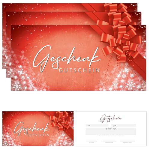 25 Blanko Gutscheine zu Weihnachten zum selber Ausfüllen für z.B. Friseur Kosmetik Massage Wellness Beauty Gutscheinkarten Geschenkgutscheine Gastro Restaurant Weihnachtsgutschein von Eummel