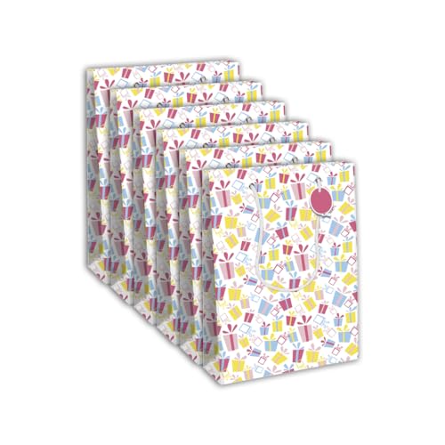 Clairefontaine 32418-2Cpack Geschenktüten Excellia, groß, 26,5 x 14 x 33 cm, 210 g, Motiv: Fairy, Geschenkverpackung, ideal für: Gesellschaftsspiele, Puzzles von Eurowrap