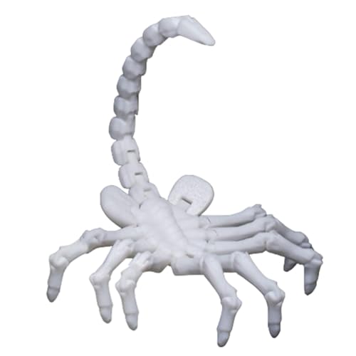 Euyehn Facehugger Actionfigur, 3D-gedrucktes Gesicht Hugger, Alien, integriertes Gelenk, bewegliches Spielzeug, 3D-gedrucktes Alien-Desktop-Handwerk, Ornament für Erwachsene, Fans, Freunde von Euyehn