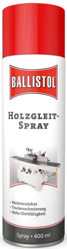 Ballistol Premium Holzgleit Spray 400ml Holzgleitmittel für Kreissäge, Hobelmaschiene, Sägetisch, Maschinentisch uvm. von Eva Shop® von Eva Shop