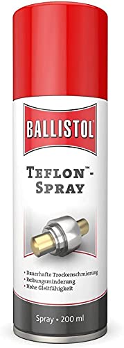 Eva Shop® Ballistol Teflonspray Trockenschmierung PTFE Teflonspray 200ml von Eva Shop