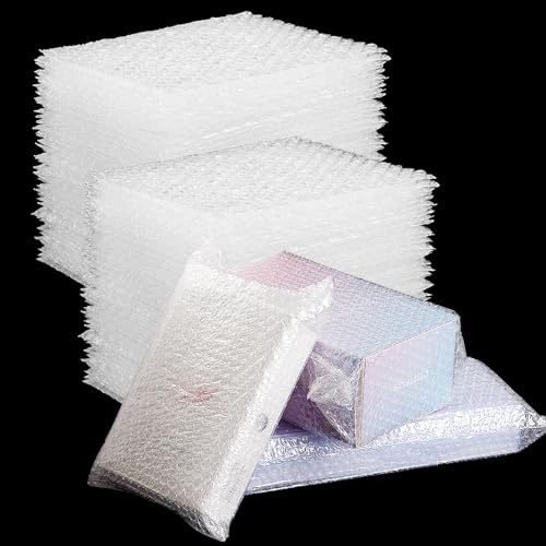 EVADOW Luftpolsterbeutel, Verpackungsmaterial, Verpackungsfolie, 15 x 20 cm, 100 Stück von Evadow