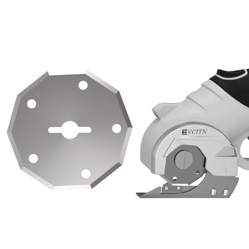 Ersatzklingen für Rollschneider, 40 mm Rotationsklingen, kompatibel mit Worx WX082L 4 V ZipSnip Evcitn schnurlose elektrische Schere von Evcitn