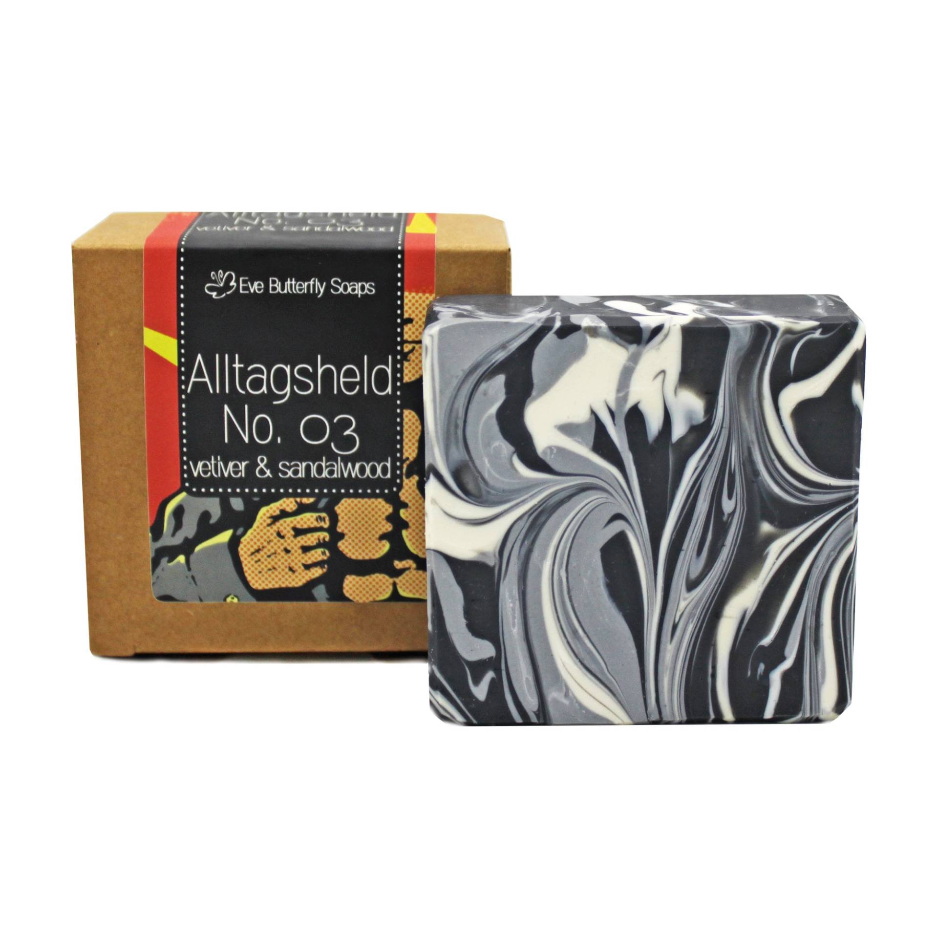 Naturseife "Alltagsheld No. 3" | Warme Duftkomposition Aus Vetiver, Ingwer, Sandelholz, Geschenk Für Männer von EveButterflySoaps