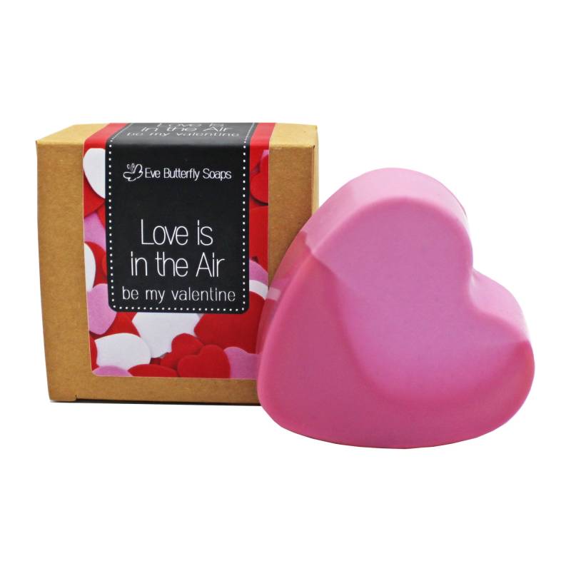 Naturseife "Love Is in The Air" | Herz Seife, Pfirsich, Zitrone, Orange, Mango Und Moschus von EveButterflySoaps