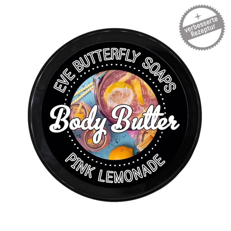 Shea Body Butter "Pink Lemonade" | Körpercreme, Lotion Bar, Limonade, 125 G von EveButterflySoaps