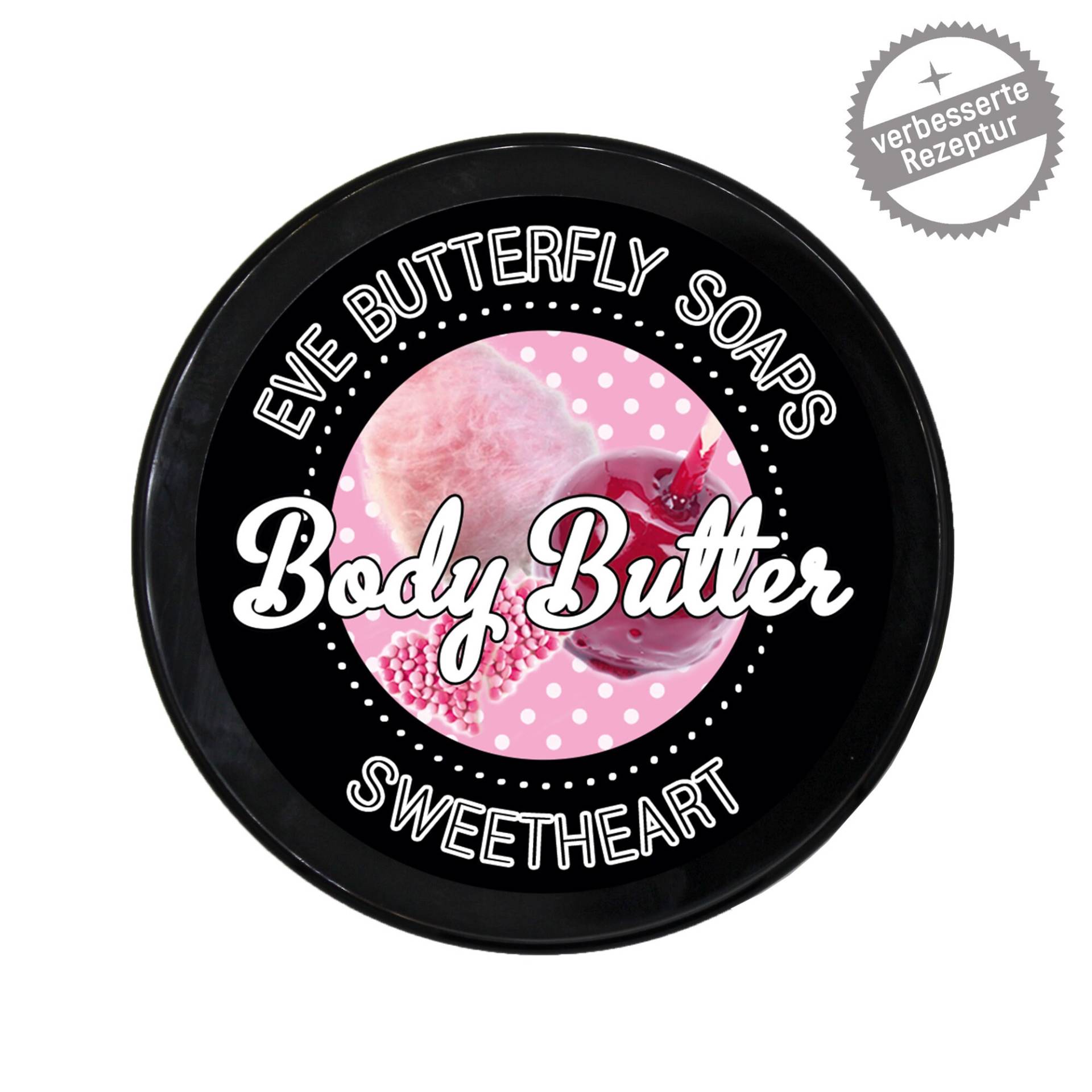 Shea Body Butter"Sweetheart" | Duft Nach Zuckerwatte, Cotton Candy, Mit Sheabutter & Kakaobutter von EveButterflySoaps