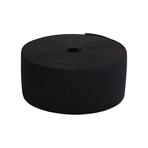 50 mm breites flaches Gummiband - 2 m starkes dehnbares Bundband zum Nähen, Kleidung, Schneidern, DIY Handwerk & Zubehör - Haltbare & flexible elastische Schnur für verschiedene Projekte - Schwarz 50 mm breites flaches Gummiband - 2 m starkes dehnbares Bundband zum Nähen, Kleidung, Schneidern, DIY Handwerk & Zubehör - Haltbare & flexible elastische Schnur für verschiedene Projekte - Schwarz von Event Decor Shop