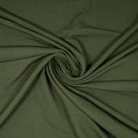 Blusenstoff Softtouch Uni khaki von Evlis Needle