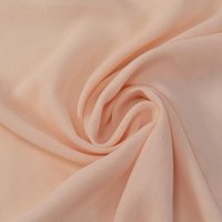 Chiffon Uni pastellrosa von Evlis Needle