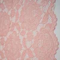 Italienische Spitze STRETCH pastellrosa von Evlis Needle