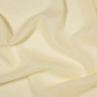 Italienischer Seiden Chiffon vanille von Evlis Needle