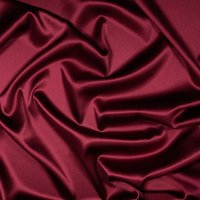 Italienischer Seidensatin bordeaux von Evlis Needle