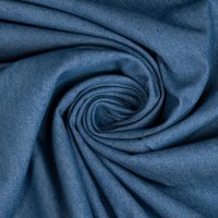 Jeans Denim Stretch Uni blau von Evlis Needle