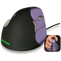 Evoluent Vertical Mouse 4 Bluetooth rechts klein Maus ergonomisch kabellos braun von Evoluent
