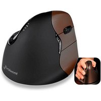 Evoluent Vertical Mouse 4 Bluetooth rechts klein Maus ergonomisch kabellos braun von Evoluent