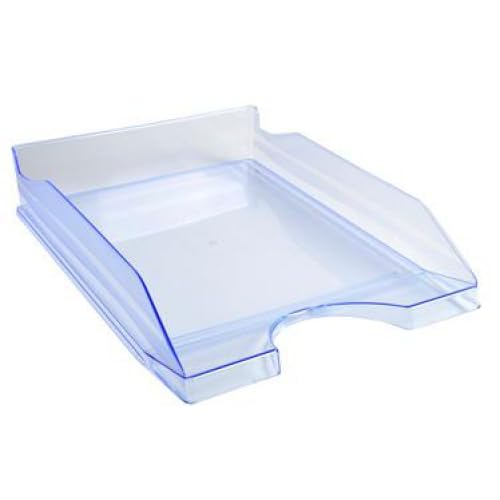 Briefkorb ECOTRAY Linicolor Eisblau transparent - 10 Stück von Exacompta