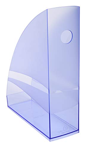 Exacompta 18223D Stehsammler (Mag-Cube, 266x82x305 mm, für DIN A4+, robust und praktisch) 1 Stück eisblau von Exacompta