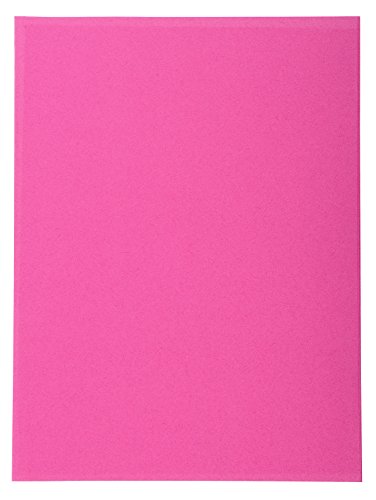 Exacompta 420020E 100er Pack Aktendeckel Forever® 170 g/m2 Aus Recycling-Karton für DIN A4 Blauer Engel ideal für die lose Blatt-Ablage fuchsia Sammelmappe Dokumentenmappe von Exacompta