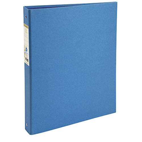 Exacompta 51981E Ringbuch (Recycling-Karton, 4 Ringe, Rücken 40mm, DIN A4) 1 Stück hellblau von Exacompta