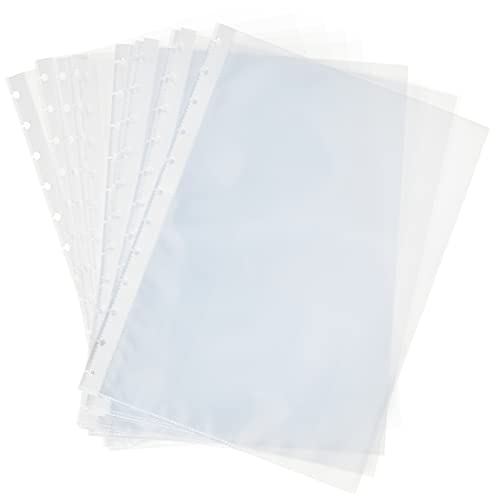 Exacompta 56270E 20er Pack Prospekthüllen DIN A4 Ersatzhüllen für Ringsichtmappen(56260E und 56277E) transparent von Exacompta