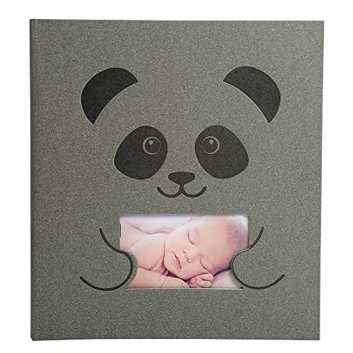 Exacompta - Ref. 16561E – Karton mit 2 Fotoalben, Buch, 60 schwarze Seiten Zephire – Format 29 x 32 cm – grauer Papiereinband mit Panda-Motiv – Bi-Material Effekt – 300 Fotos Exacompta - Ref. 16561E – Karton mit 2 Fotoalben, Buch, 60 schwarze Seiten Zephire – Format 29 x 32 cm – grauer Papiereinband mit Panda-Motiv – Bi-Material Effekt – 300 Fotos von Exacompta