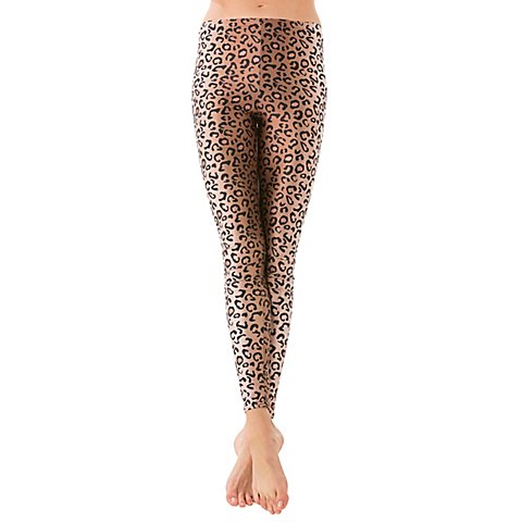 Leggings "Leo", braun/schwarz von Exclusive Design by buttinette